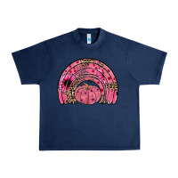 Navy pumpkin ribbon rainbow Urban Heavy Tee - JahusDesignShop