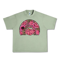 Oil Green pumpkin ribbon rainbow Urban Heavy Tee - JahusDesignShop