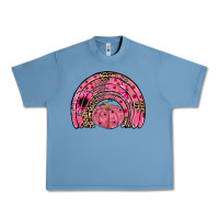 Pebble Blue pumpkin ribbon rainbow Urban Heavy Tee - JahusDesignShop