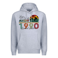 Heather Grey Best Wife Since August 1990 Limited Edition Premium Hoodie - Bettercallsaul