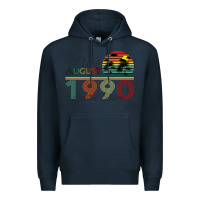 Navy Best Wife Since August 1990 Limited Edition Premium Hoodie - Bettercallsaul