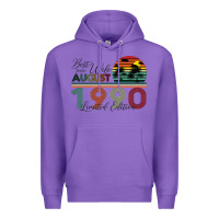 Purple Best Wife Since August 1990 Limited Edition Premium Hoodie - Bettercallsaul