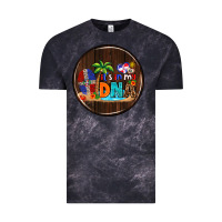 Cloud Black Dominican Republic car coaster Vintage Tee - AdoDesignShop