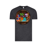 Vintage Black Dominican Republic car coaster Vintage Tee - AdoDesignShop