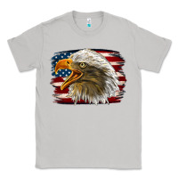 Moon Dust Western American Flag Eagle Classic Tee - LillyAllenDesigns