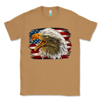 Toasted Coconut Western American Flag Eagle Classic Tee - LillyAllenDesigns