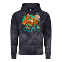 Cloud Black thanksgiving calories dont count Vintage Hoodie - AdoDesignShop