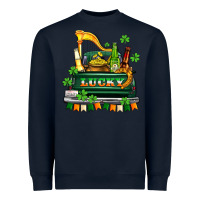 Lucky Truck With Flags And Beers Heavyweight Sweatshirt | Teevron