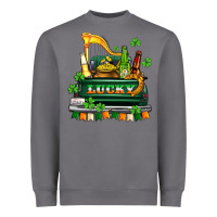 Storm lucky truck with flags and beers Heavyweight Sweatshirt - AdoDesignShop