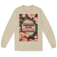 Mushroom Western Welcome To Our Home Long Sleeve Tee - LillyAllenDesigns