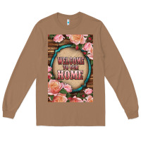 Toasted Coconut Western Welcome To Our Home Long Sleeve Tee - LillyAllenDesigns