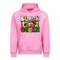 Fuchsia Pink black queen Urban Hoodie - CowGirlArtShop