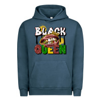 Pigment Midnight Navy black queen Urban Hoodie - CowGirlArtShop