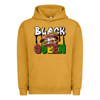 Pigment Peanut Butter black queen Urban Hoodie - CowGirlArtShop