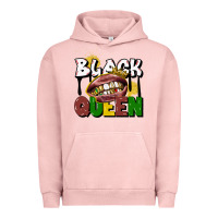 Pigment Salmon black queen Urban Hoodie - CowGirlArtShop