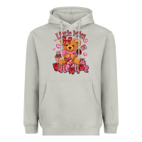 Moon Dust little miss valentine teddy bear Heavyweight Hoodie - LillyAllenDesigns