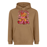 Toasted Coconut little miss valentine teddy bear Heavyweight Hoodie - LillyAllenDesigns