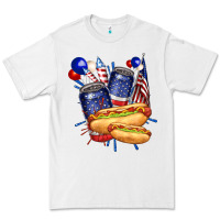 White hotdog with beers billie wilder Premium Tee - texasbilliewilder