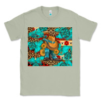 Matcha cowboy boots with turquoise and aztec Classic Tee - Artiststas