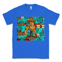 True Royal cowboy boots with turquoise and aztec Classic Tee - Artiststas