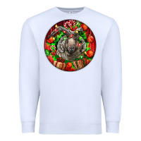 White christmas navajo churro sheep Premium Sweatshirt - LillyAllenDesigns