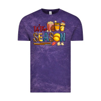 Cloud Purple tis the season softball Vintage Tee - AdoDesignShop