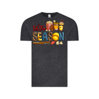 Vintage Black tis the season softball Vintage Tee - AdoDesignShop