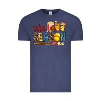 Vintage Denim tis the season softball Vintage Tee - AdoDesignShop