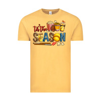 Vintage Mustard tis the season softball Vintage Tee - AdoDesignShop