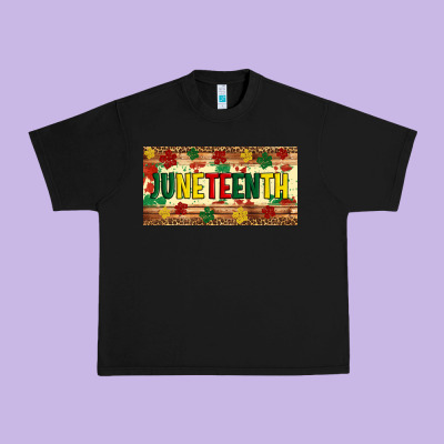 Juneteenth Licence Plate Template Urban Heavy Tee Designed By Artiststas