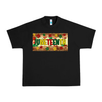 Black juneteenth licence plate template Urban Heavy Tee - Artiststas