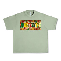 Oil Green juneteenth licence plate template Urban Heavy Tee - Artiststas