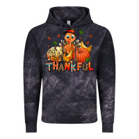 Cloud Black thankful pumpkins and turkey Vintage Hoodie - AdoDesignShop