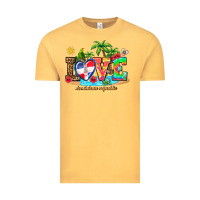 Vintage Mustard love dominican republic Vintage Tee - AdoDesignShop