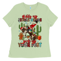 Matcha giddy up jingle horse pick up your feet Ladies Tee - MaliasSmallBusiness