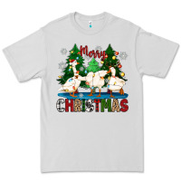 Dove Grey merry christmas duck Premium Tee - Zillion Design Studio