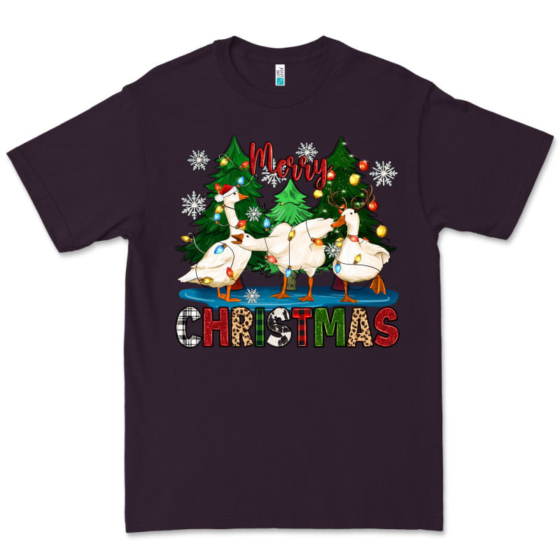 Merry Christmas Duck Premium Tee by Zillion Design Studio | Teevron