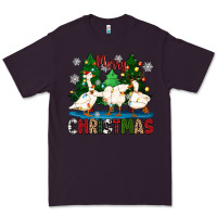 Plum merry christmas duck Premium Tee - Zillion Design Studio