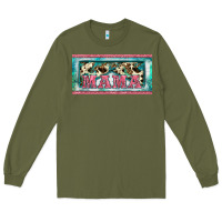 Army Green western mama     license plate Long Sleeve Tee - BarkalooDesign