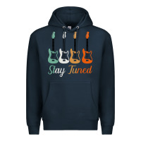 Navy Bass Guitar Vintage Funny Bass Player Bassist Premium Hoodie - Bettercallsaul