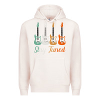 Pale Pink Bass Guitar Vintage Funny Bass Player Bassist Premium Hoodie - Bettercallsaul