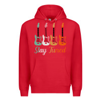 Red Bass Guitar Vintage Funny Bass Player Bassist Premium Hoodie - Bettercallsaul