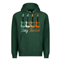 Sports Green Bass Guitar Vintage Funny Bass Player Bassist Premium Hoodie - Bettercallsaul
