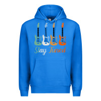 True Royal Bass Guitar Vintage Funny Bass Player Bassist Premium Hoodie - Bettercallsaul