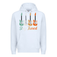 White Bass Guitar Vintage Funny Bass Player Bassist Premium Hoodie - Bettercallsaul