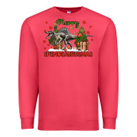 Cardinal merry spinosaurusmas Premium Sweatshirt - LillyAllenDesigns