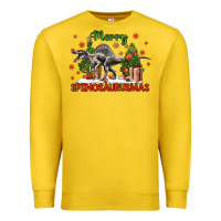 Lemon merry spinosaurusmas Premium Sweatshirt - LillyAllenDesigns