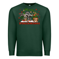 Sports Green merry spinosaurusmas Premium Sweatshirt - LillyAllenDesigns