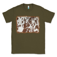 Army Green cowhide background Classic Tee - AdoDesignShop