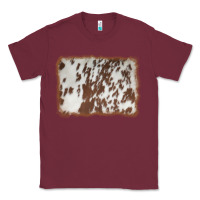 Burgundy cowhide background Classic Tee - AdoDesignShop